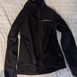 Eddie Bauer black rain coat